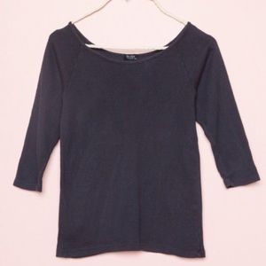 Brandy Melville Navy Thea Top